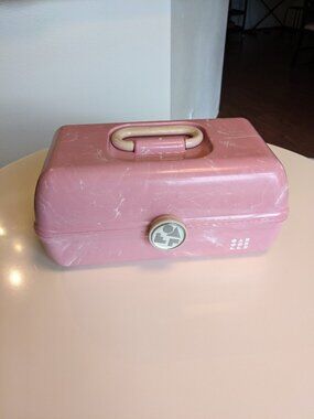 Caboodles Pink Marble On-The-Go Girl Case
